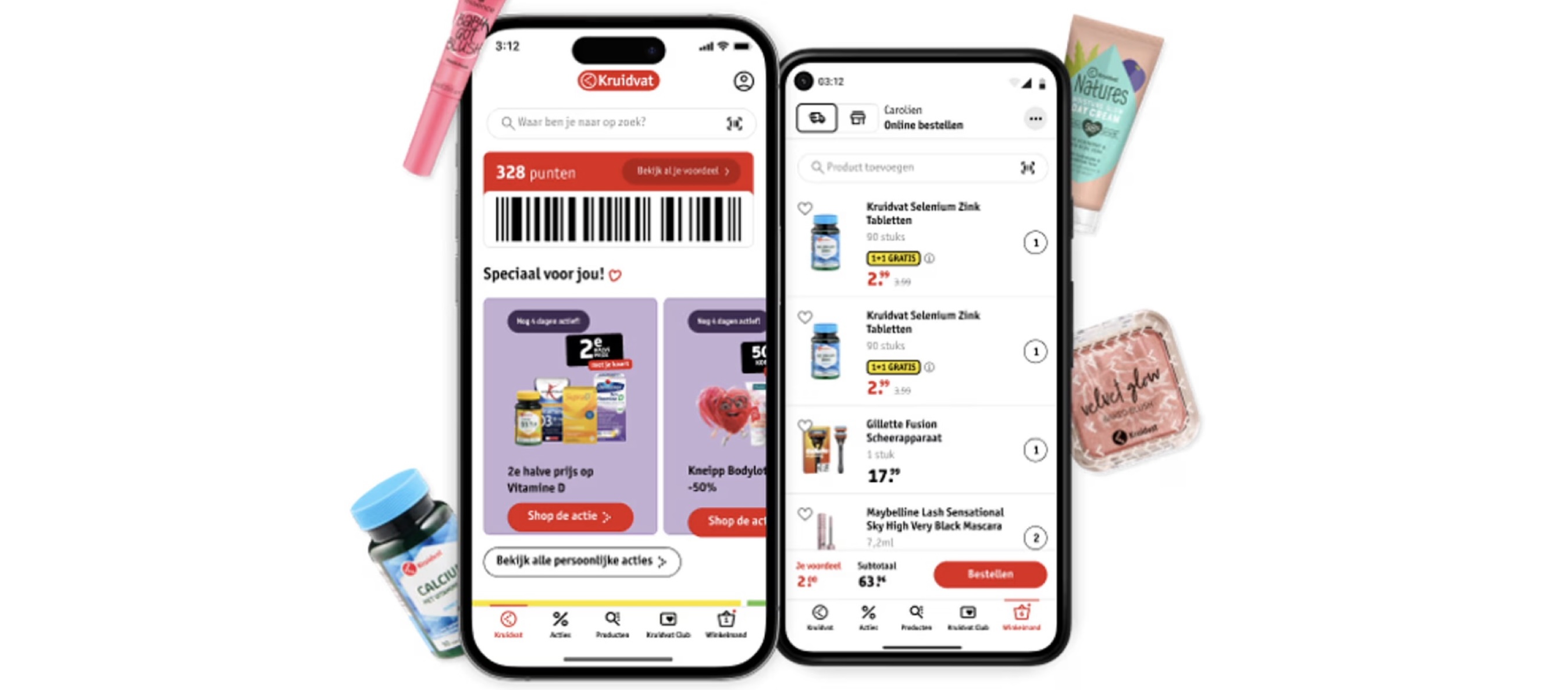 Kruidvat se secoue pour la sortie de sa nouvelle app